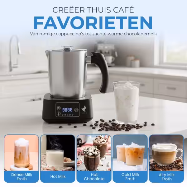 Elektrische Melkopschuimer